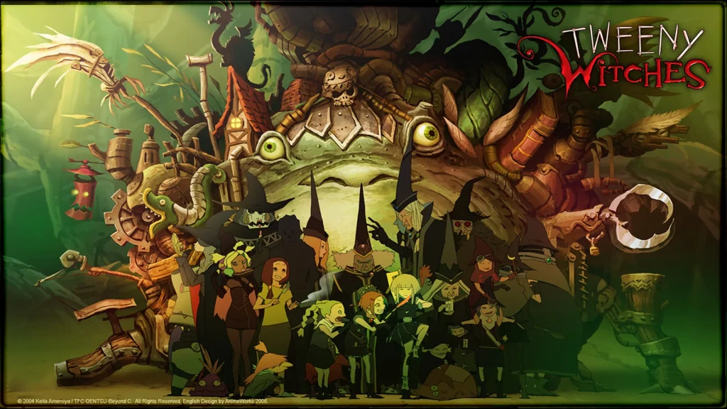 معرفی انیمه Tweeny Witches