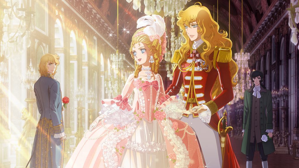 انیمه the rose of the versailles